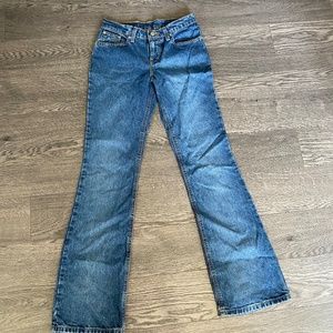 NEW Ralph Lauren Polo Jeans Low Rise Flare Modern Fit Sz 1/2 x 32